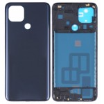 Back Panel Cover For Oppo A15s Black - Maxbhi Com