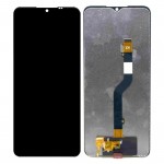 LCD with Touch Screen for Lava Z6 Blue