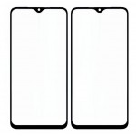 Replacement Front Glass For Xiaomi Poco M3 Black By - Maxbhi Com