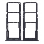 Sim Card Holder Tray For Samsung Galaxy A12 Black - Maxbhi Com