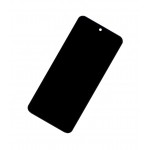 Lcd Frame Middle Chassis For Lg Q52 Black By - Maxbhi Com
