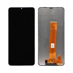 Lcd With Touch Screen For Samsung Galaxy A12 Black By - Maxbhi Com