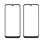 Replacement Front Glass For Motorola Moto E7 Power Black By - Maxbhi Com