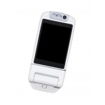 Lcd Frame Middle Chassis For Sharp 902 Silver By - Maxbhi Com