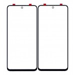 Replacement Front Glass For Xiaomi Redmi Note 10 Pro Max Black By - Maxbhi Com