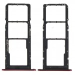 Sim Card Holder Tray For Lg K62 Red - Maxbhi Com