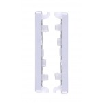 Volume Side Button Outer For Xiaomi Redmi Note 9 White By - Maxbhi Com