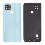 Back Panel Cover For Realme C21 Blue - Maxbhi Com