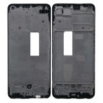 Lcd Frame Middle Chassis For Oppo F19 Black By - Maxbhi Com