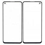 Replacement Front Glass For Realme X7 Max 5g Black By - Maxbhi Com