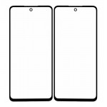 Replacement Front Glass For Infinix Note 10 Black By - Maxbhi Com