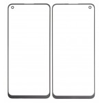 Replacement Front Glass For Oppo Reno5 5g Black By - Maxbhi Com