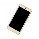 Lcd Frame Middle Chassis For Tecno Camon C7 Black By - Maxbhi Com