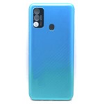 Back Panel Cover For Tecno Spark 7t Blue - Maxbhi Com
