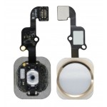 Fingerprint Sensor Flex Cable For Apple Iphone 6 Gold By - Maxbhi Com