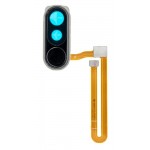 Fingerprint Sensor Flex Cable For Xiaomi Pocophone F1 Grey By - Maxbhi Com