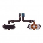 Fingerprint Sensor Flex Cable For Samsung Galaxy On Nxt Black By - Maxbhi Com