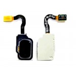Fingerprint Sensor Flex Cable For Samsung Galaxy A8 Plus 2018 Black By - Maxbhi Com