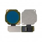 Fingerprint Sensor Flex Cable For Huawei Honor 8x Blue By - Maxbhi Com