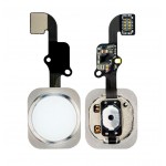 Fingerprint Sensor Flex Cable For Apple Iphone 6 Plus White By - Maxbhi Com