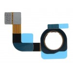 Fingerprint Sensor Flex Cable For Nokia 7 Plus White By - Maxbhi Com