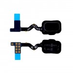 Fingerprint Sensor Flex Cable For Samsung Galaxy A6 Plus 2018 Black By - Maxbhi Com