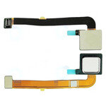 Fingerprint Sensor Flex Cable For Motorola Moto G4 Plus White By - Maxbhi Com