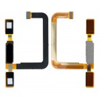 Fingerprint Sensor Flex Cable For Nokia 6 Black By - Maxbhi Com