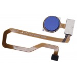 Fingerprint Sensor Flex Cable For Xiaomi Redmi Note 7s Blue By - Maxbhi Com