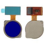 Fingerprint Sensor Flex Cable For Xiaomi Redmi Note 7s Blue By - Maxbhi Com