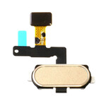 Fingerprint Sensor Flex Cable For Samsung Galaxy On Max Gold By - Maxbhi Com