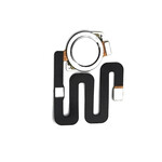 Fingerprint Sensor Flex Cable For Motorola One P30 Play White By - Maxbhi Com