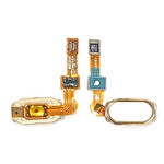 Fingerprint Sensor Flex Cable For Vivo V5 Plus Gold By - Maxbhi Com