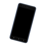 Fingerprint Sensor Flex Cable For Panasonic Eluga A4 Blue By - Maxbhi Com