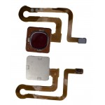 Fingerprint Sensor Flex Cable For Vivo Y11 2019 Red By - Maxbhi Com