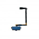 Fingerprint Sensor Flex Cable For Samsung Galaxy S6 Blue By - Maxbhi Com