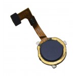 Fingerprint Sensor Flex Cable For Oppo A15 Black By - Maxbhi Com