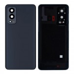 Back Panel Cover For Oneplus Nord 2 5g Black - Maxbhi Com