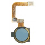 Fingerprint Sensor Flex Cable For Realme C25 Blue By - Maxbhi Com