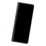 Lcd Frame Middle Chassis For Samsung Galaxy Z Fold 3 Silver By - Maxbhi Com