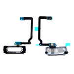 Fingerprint Sensor Flex Cable For Samsung Smg900f White By - Maxbhi Com