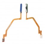 Fingerprint Sensor Flex Cable For Xiaomi Redmi Note 9s Blue By - Maxbhi Com