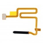 Fingerprint Sensor Flex Cable For Oppo A16 Black By - Maxbhi Com