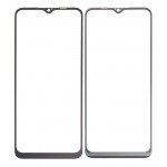 Replacement Front Glass For Oppo A16 Black By - Maxbhi Com