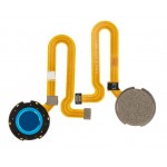 Fingerprint Sensor Flex Cable For Motorola One Hyper Blue By - Maxbhi Com