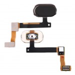 Fingerprint Sensor Flex Cable For Oppo R9 Plus Black By - Maxbhi Com