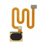 Fingerprint Sensor Flex Cable For Oppo A11 Black By - Maxbhi Com