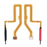 Fingerprint Sensor Flex Cable For Lg K52 Black By - Maxbhi Com