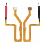 Fingerprint Sensor Flex Cable For Lg K62 Black By - Maxbhi Com