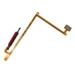 Fingerprint Sensor Flex Cable For Vivo Y31s Red By - Maxbhi Com